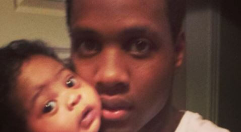 Zayden Banks with his father Lil Durk.